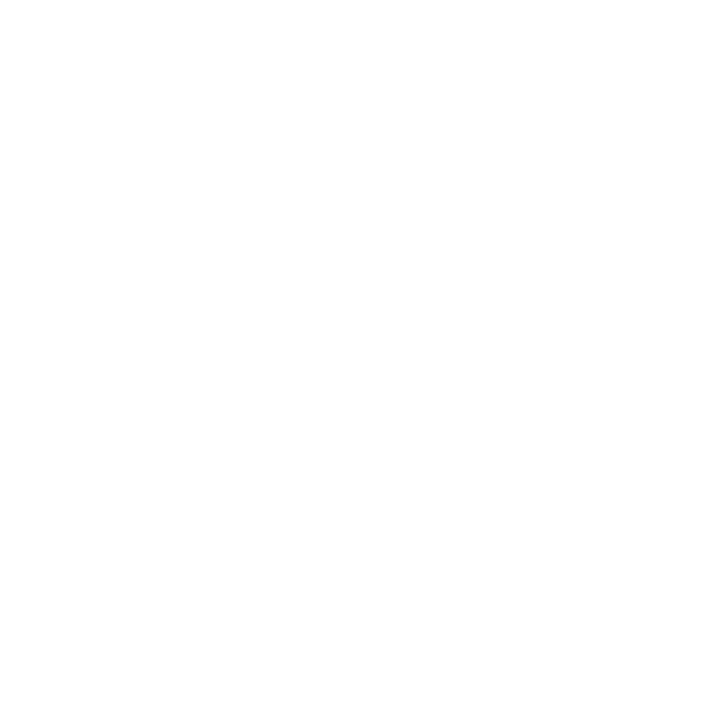 Rocket in Circle Logo #ffffff