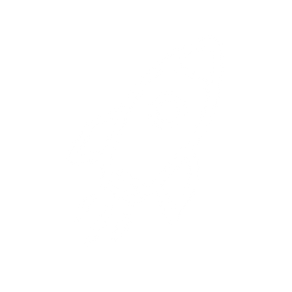 Hand Drawn Rocket Logo #ffffff