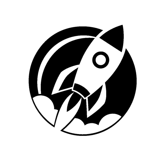 Rocket Launch Circle Logo
