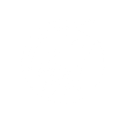 Rocket Launch Circle Logo #ffffff