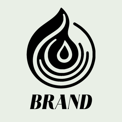 Flame and Drop Design Logo preview