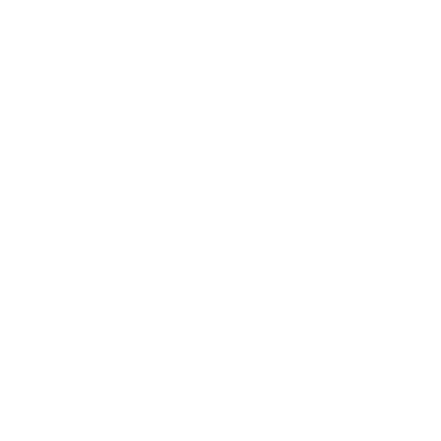 Train in Circle Logo #ffffff