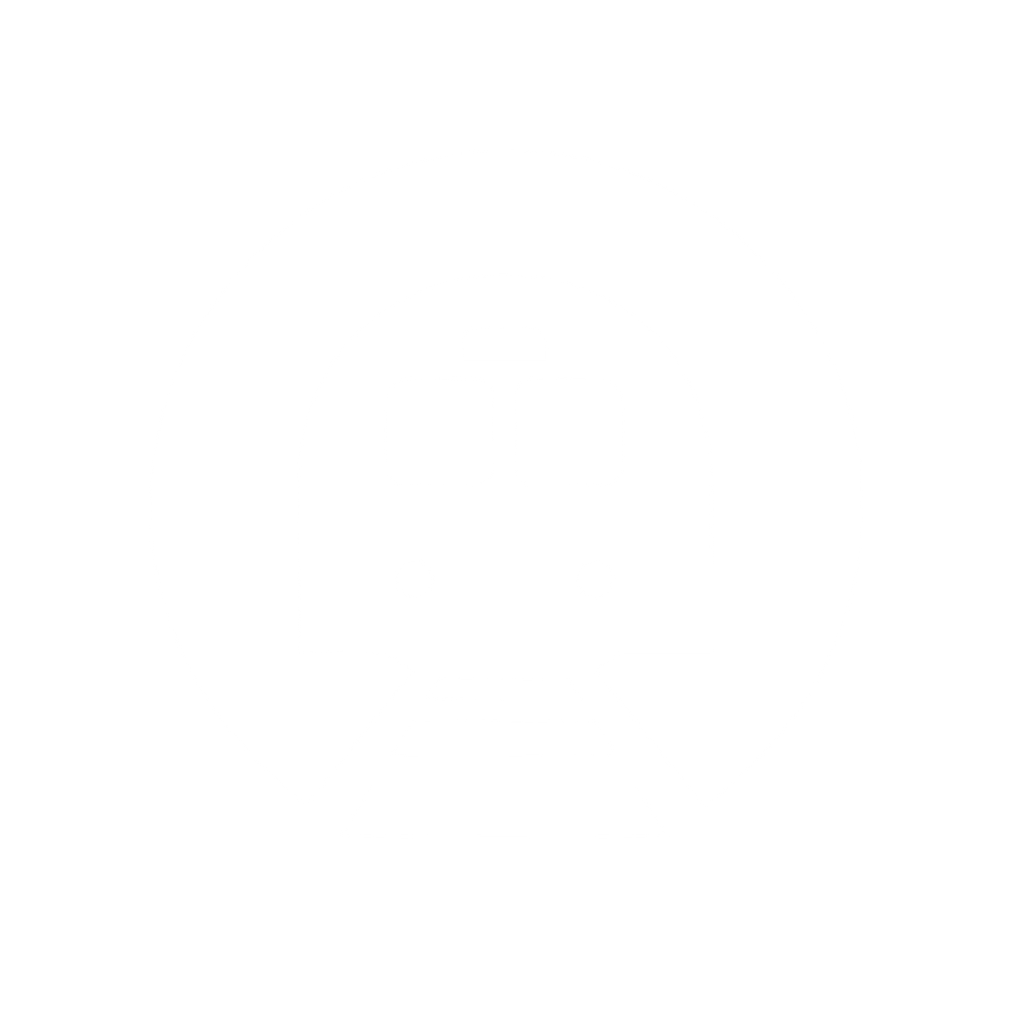 Subway Train Tunnel Logo #ffffff