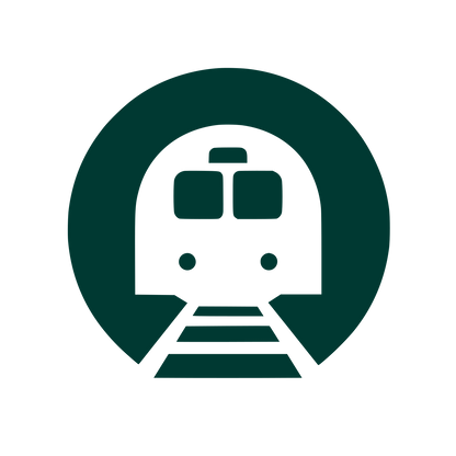 Subway Train Tunnel Logo #003932