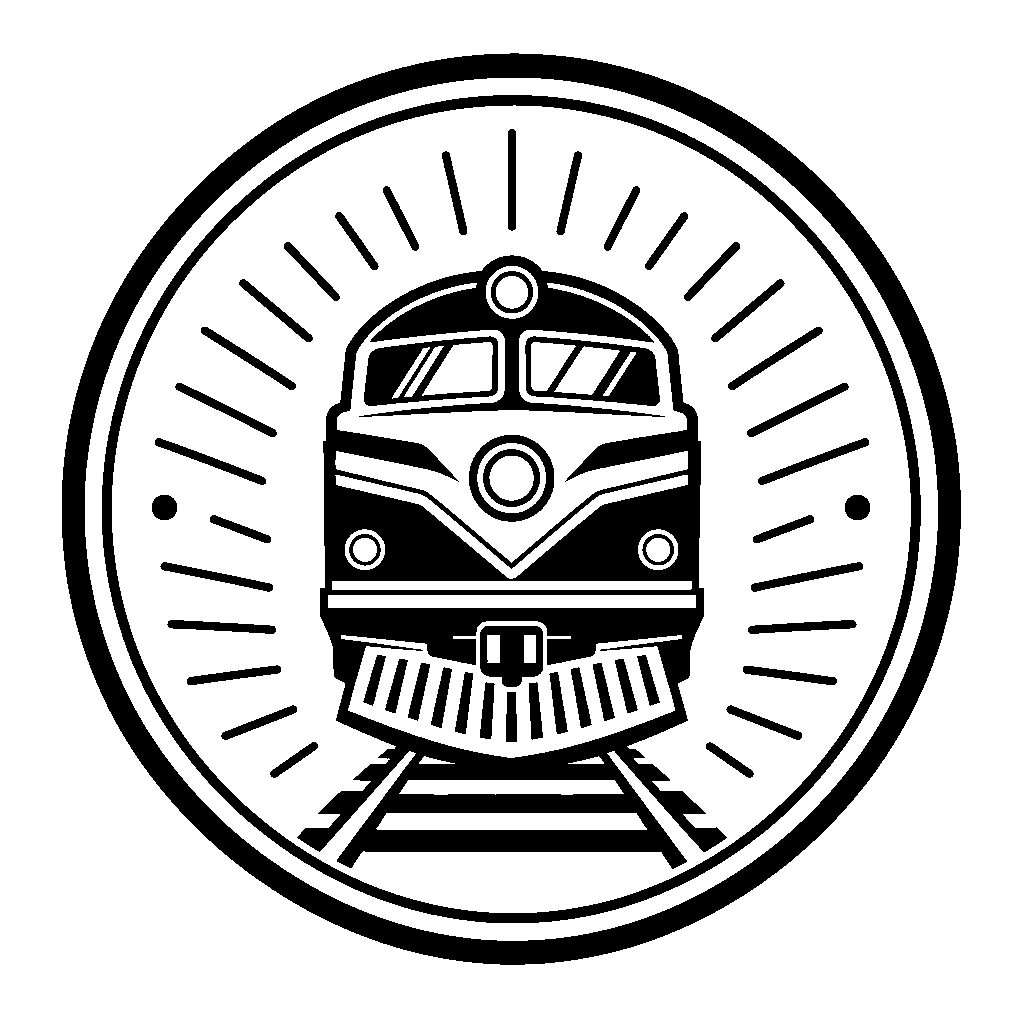 Train Front View Logo
