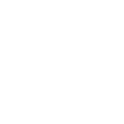 Train Front View Logo #ffffff