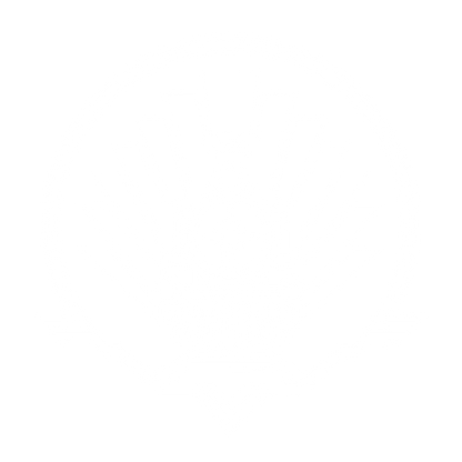 Steam Locomotive Circle Logo #ffffff