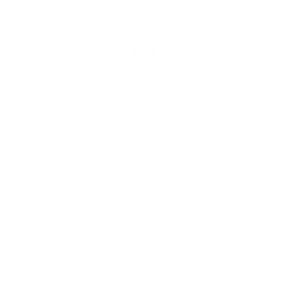 Train Front Circle Logo #ffffff