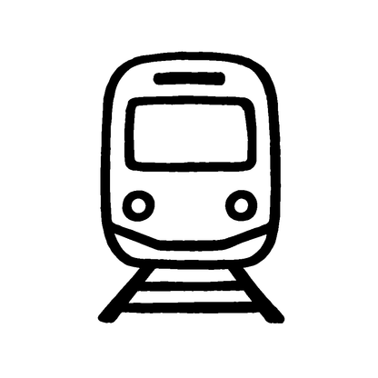 Subway Train Front Logo