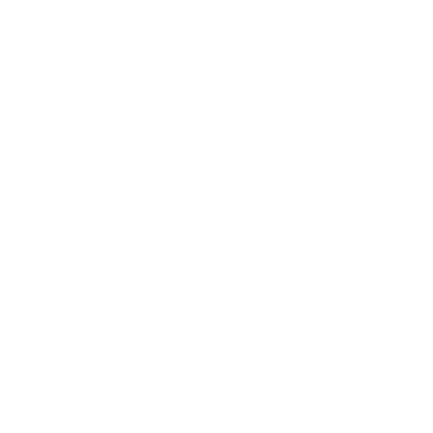 Subway Train Front Logo #ffffff