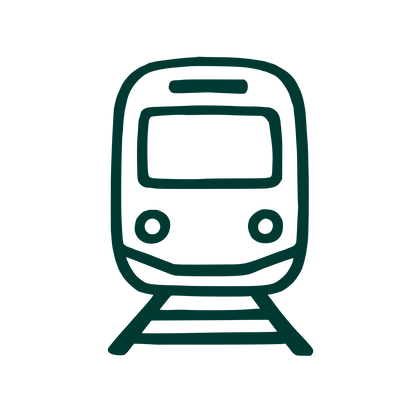 Subway Train Front Logo #003932