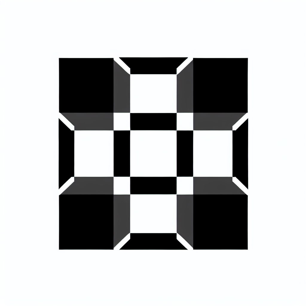 Checkered Cube Logo