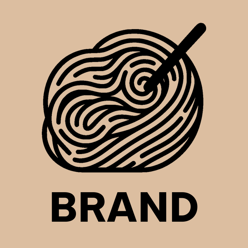 Yarn and Needle Illustration preview