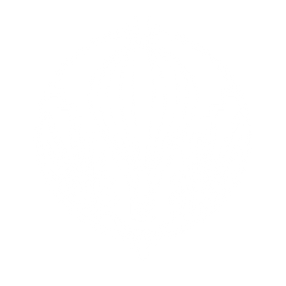 Art Deco Hot Air Balloon Logo #ffffff