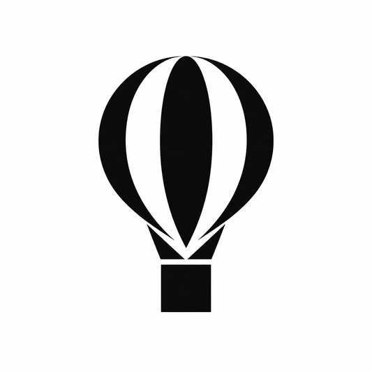 Bauhaus Hot Air Balloon Logo