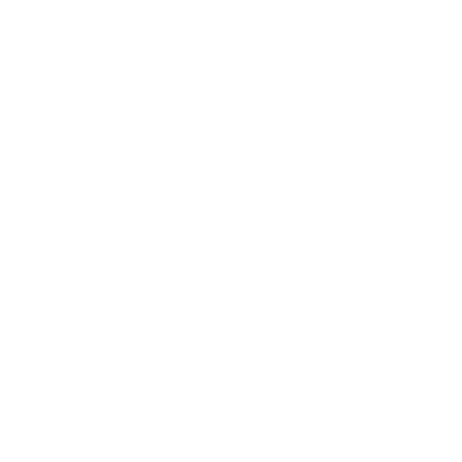 Bauhaus Hot Air Balloon Logo #ffffff