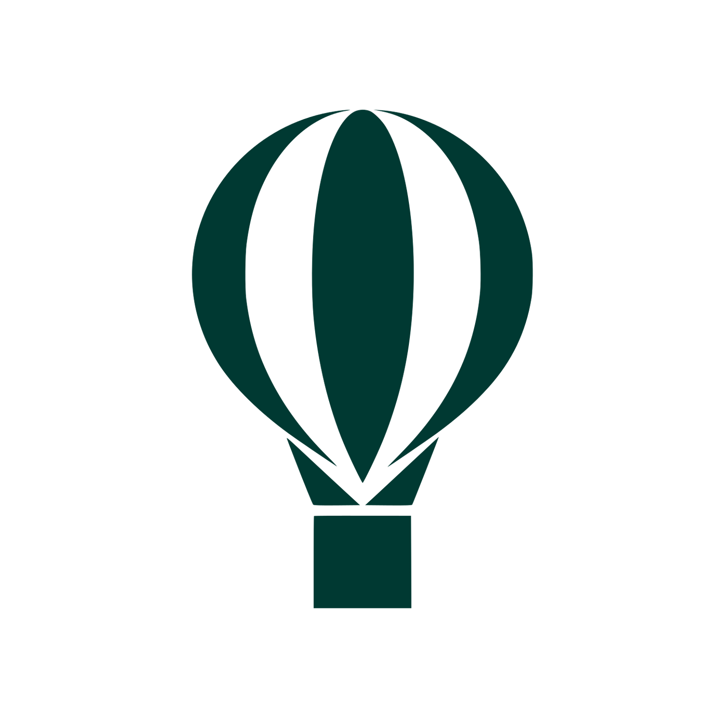 Bauhaus Hot Air Balloon Logo #003932