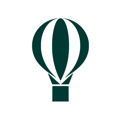 Bauhaus Hot Air Balloon Logo #003932
