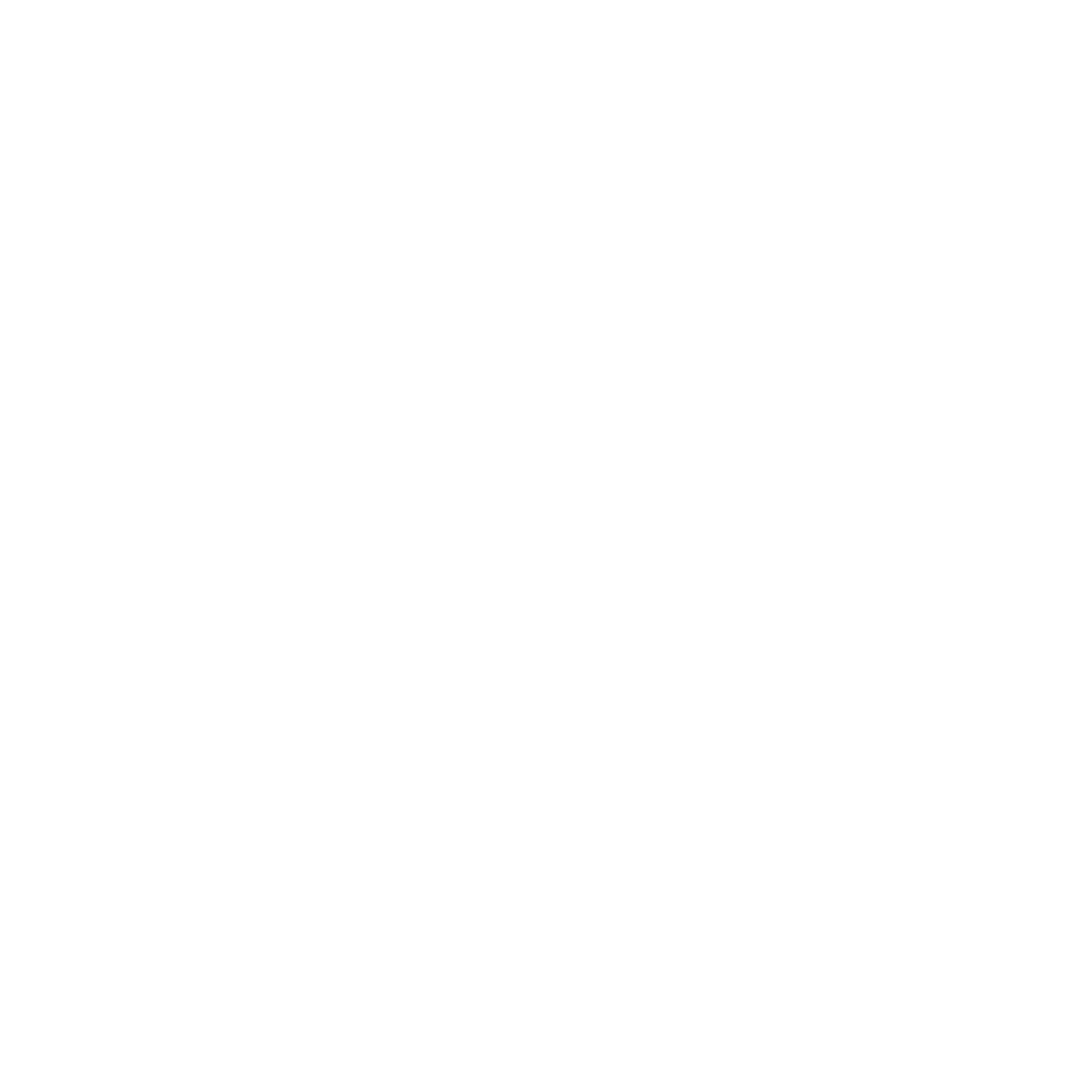 Brutalist Hot Air Balloon Logo #ffffff