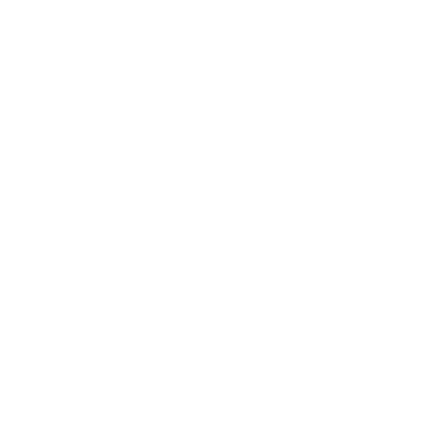Hot Air Balloon Overlap Logo #ffffff