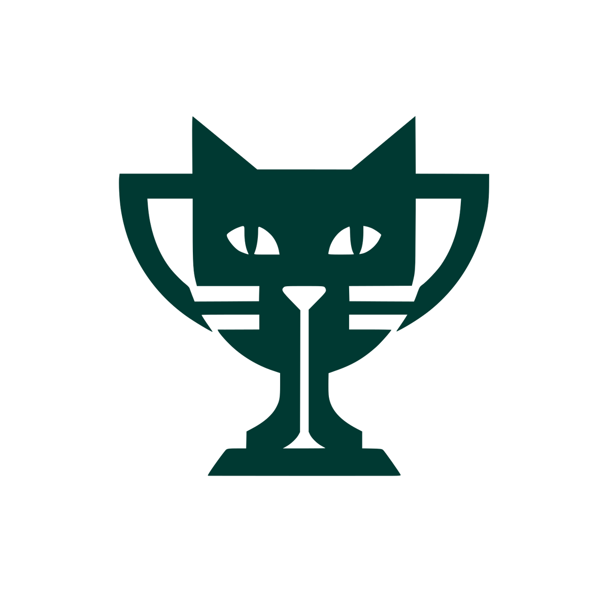 Cat Trophy Logo #003932