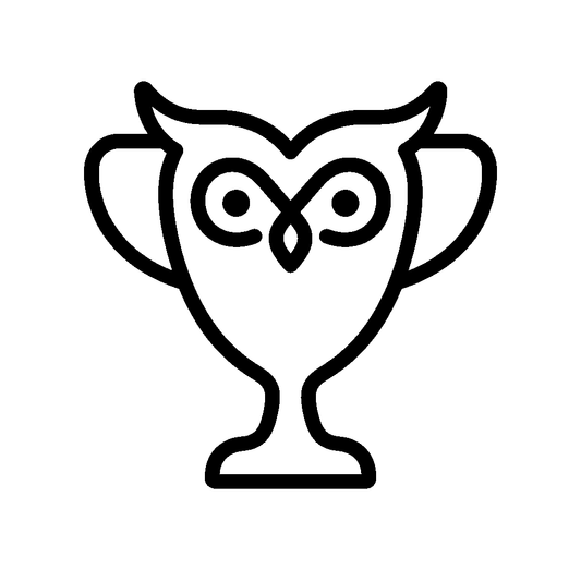 Owl Trophy Cup Logo