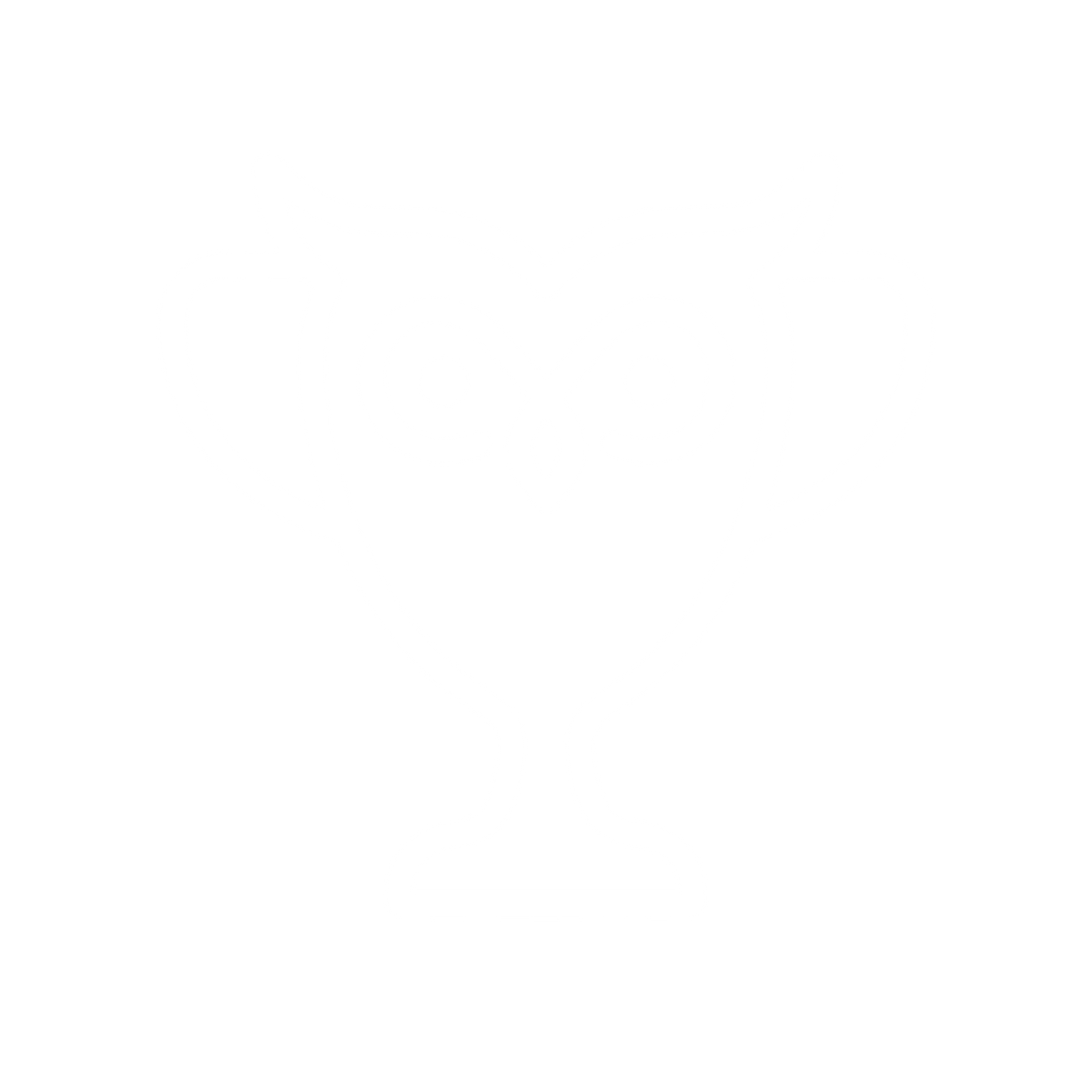 Owl Trophy Cup Logo #ffffff