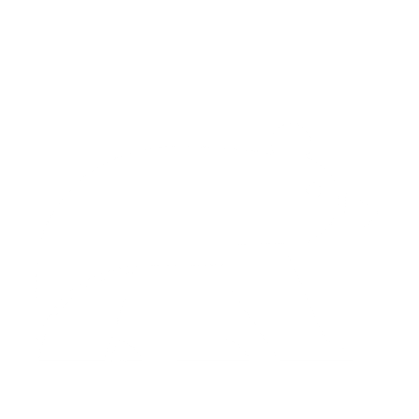 Bauhaus Bear Logo #ffffff