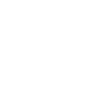 Bauhaus Bear Logo #ffffff