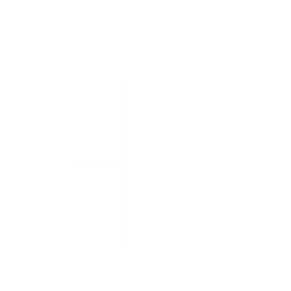 Bauhaus Bear Logo #ffffff