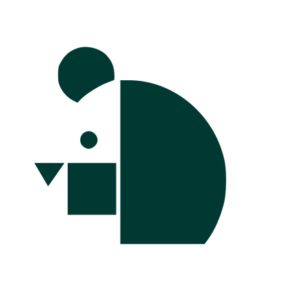 Bauhaus Bear Logo #003932