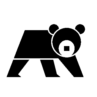Bauhaus Bear Logo