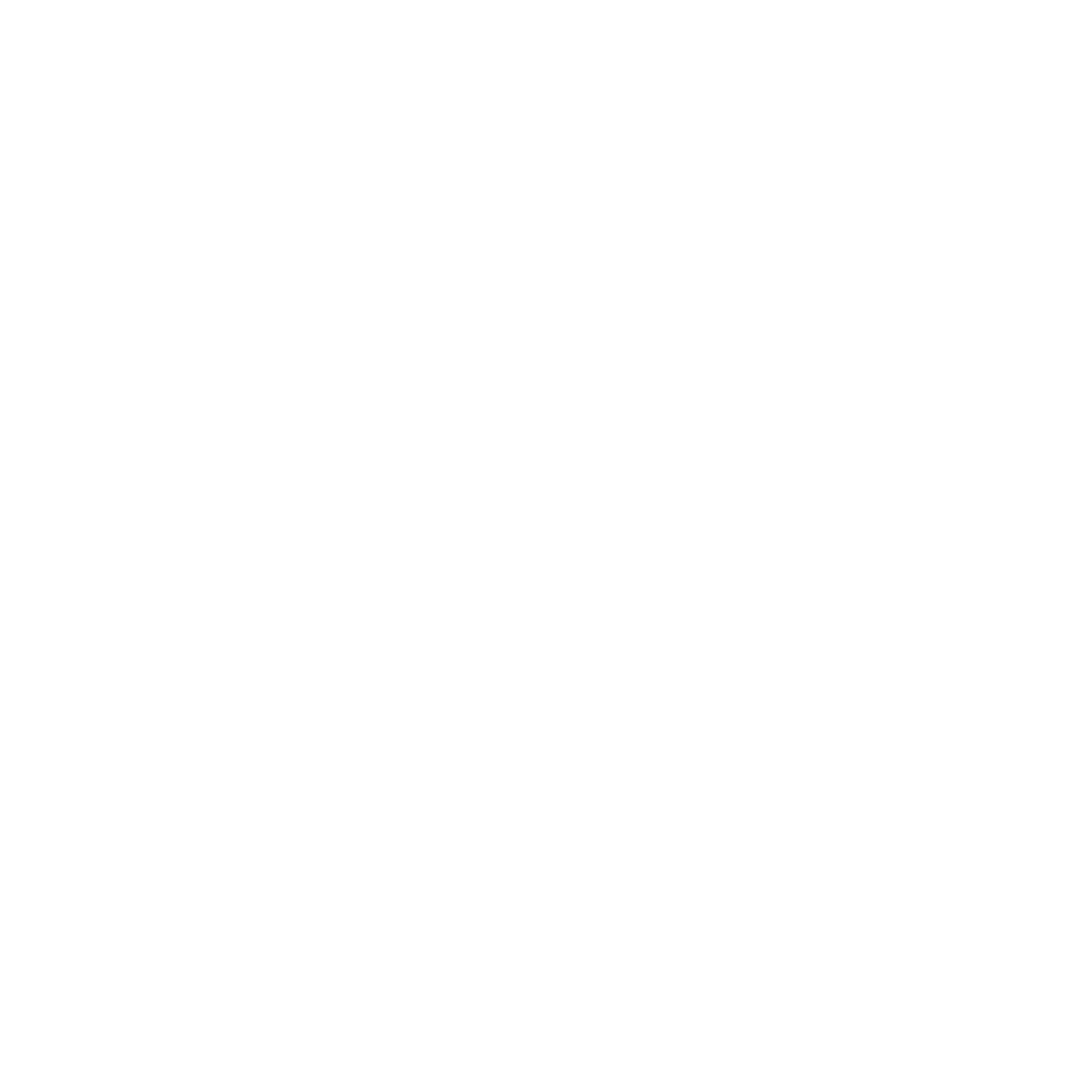 Bauhaus Bear Logo #ffffff