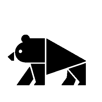 Bauhaus Bear Logo
