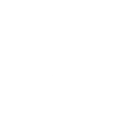 Bauhaus Bear Logo #ffffff