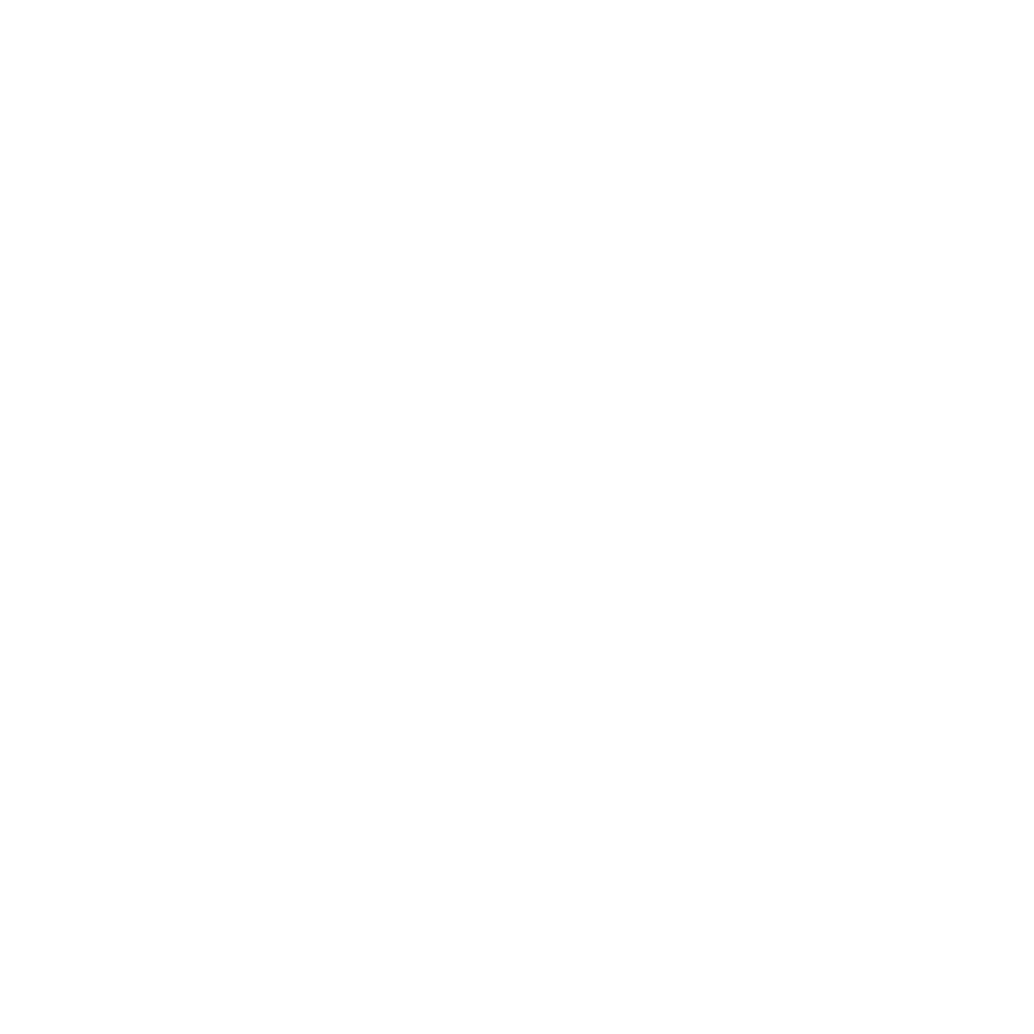 Monoline Bear Face Logo #ffffff
