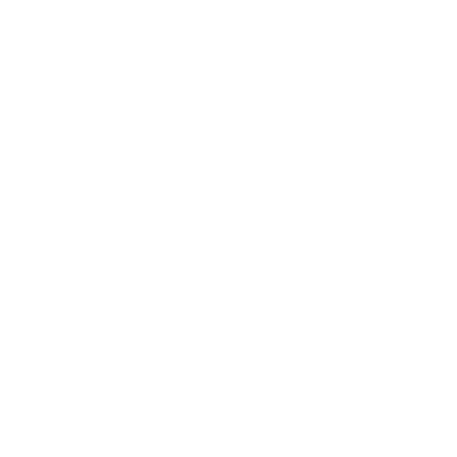 Monoline Bear Logo #ffffff
