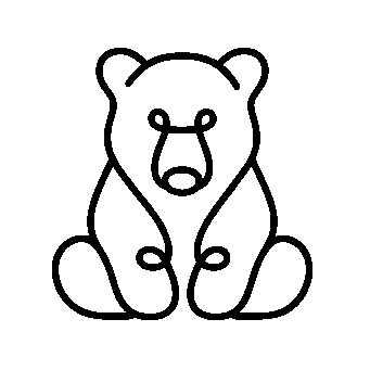 Monoline Bear Logo