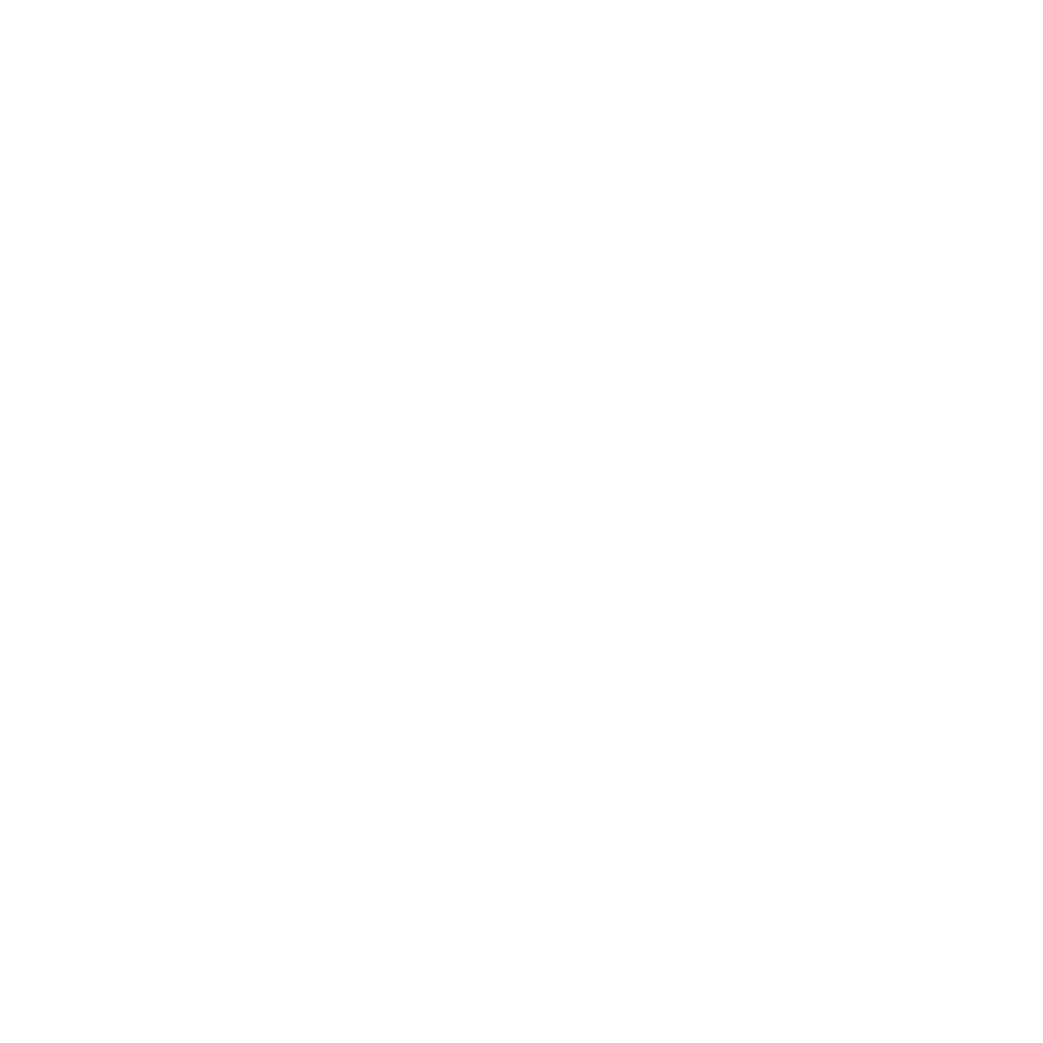 Monoline Bear Logo #ffffff