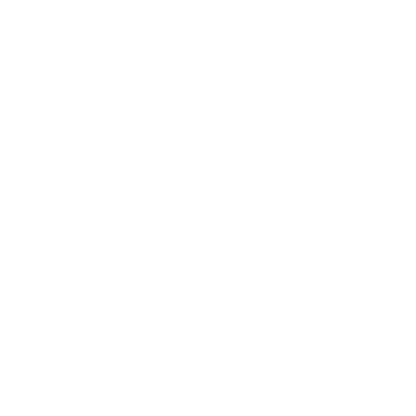 Monoline Bear Logo #ffffff