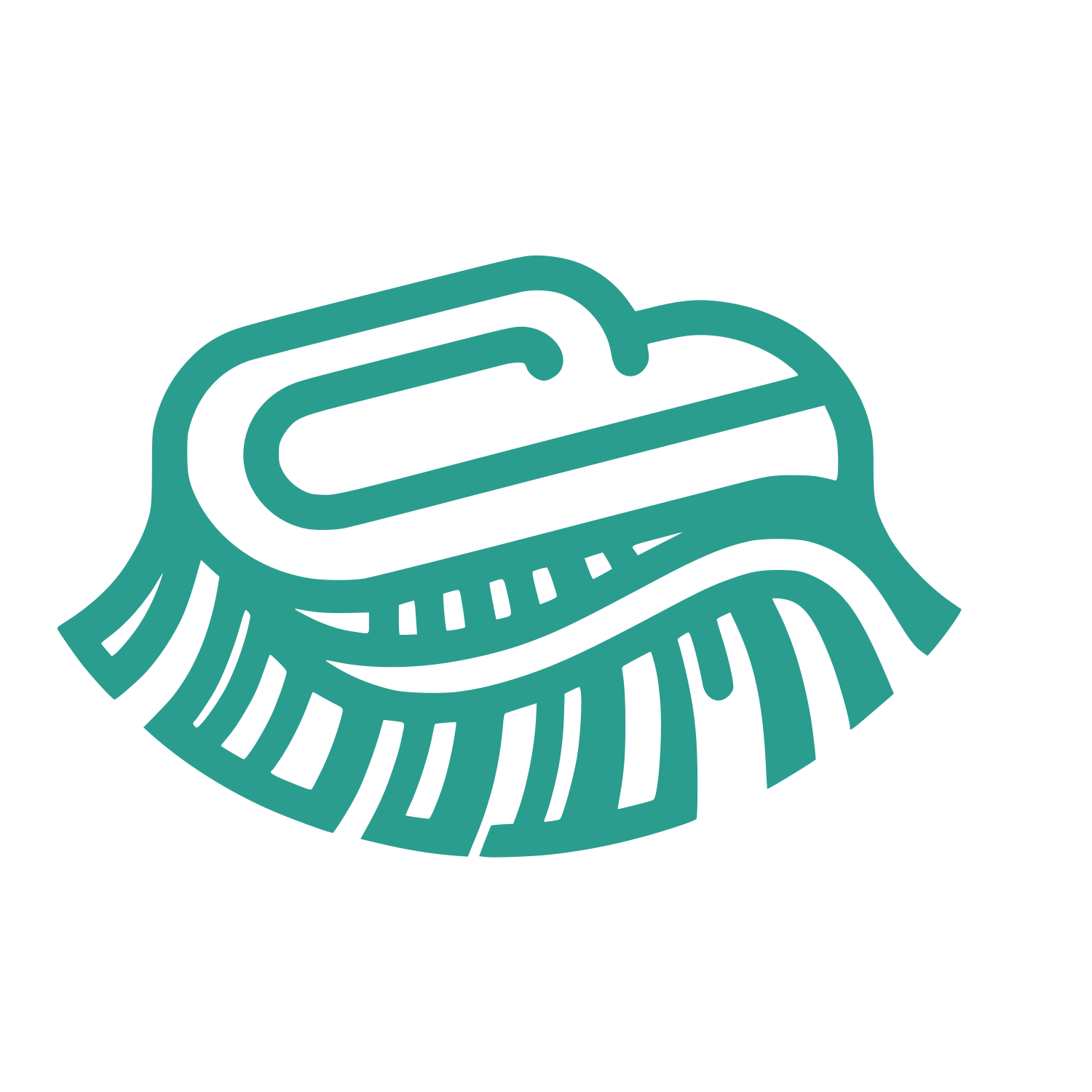 Cleaning Brush Logo #2A9D8F