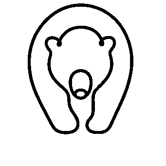 Monoline Bear Logo
