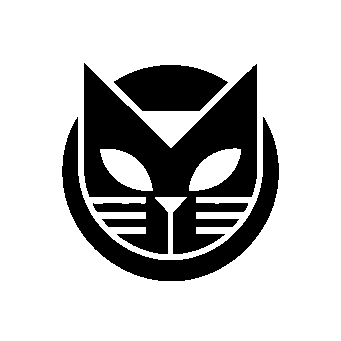 Bold Geometric Cat Logo