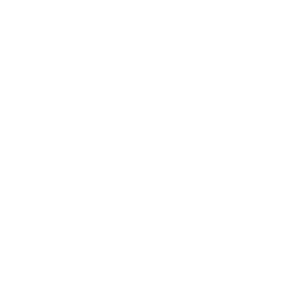 Bold Geometric Cat Logo #ffffff