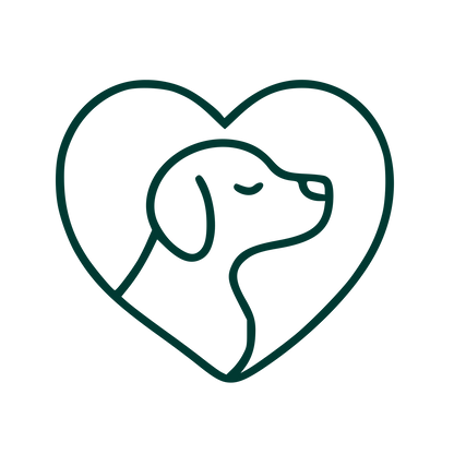 Dog in Heart Logo #003932