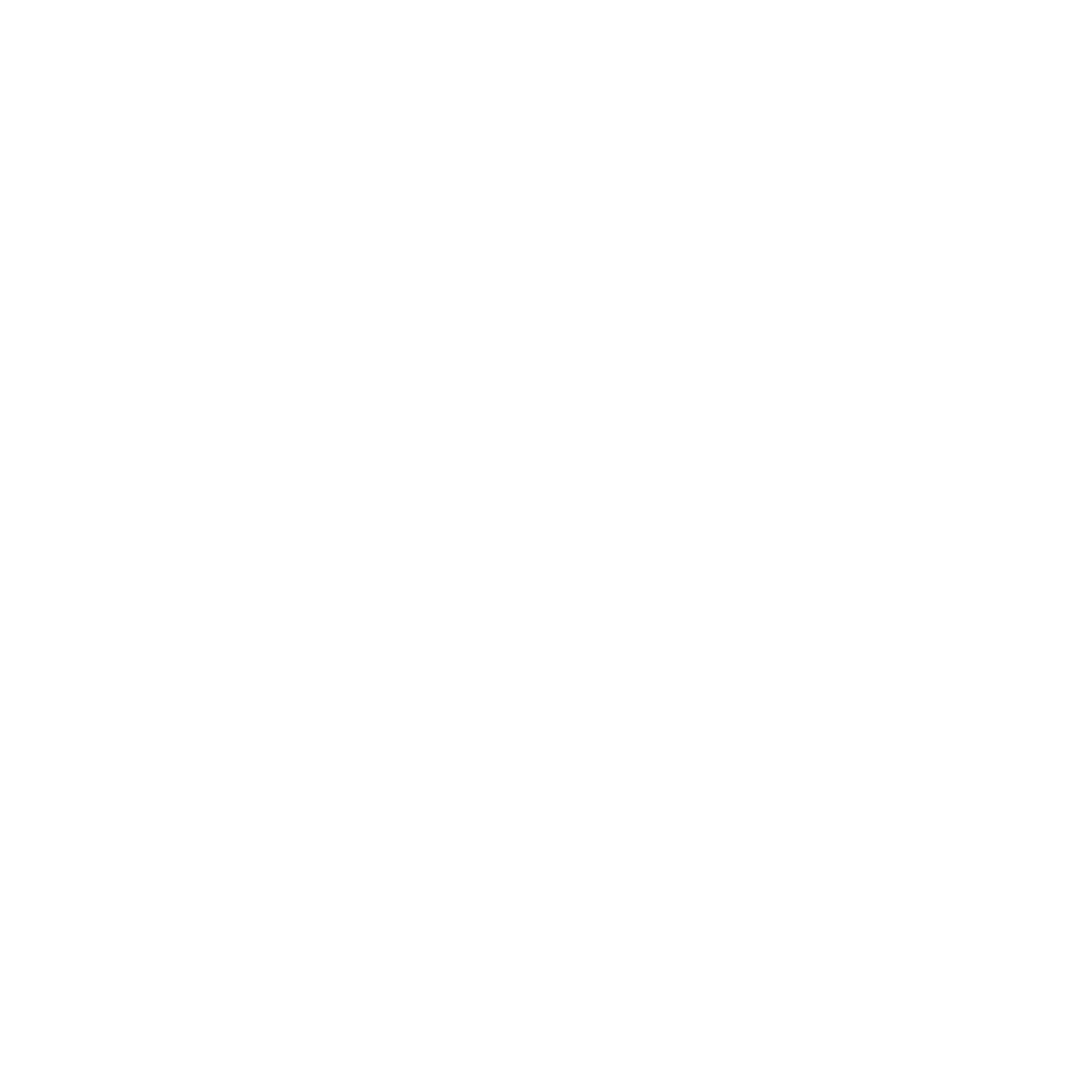 Monoline French Bulldog Logo #ffffff