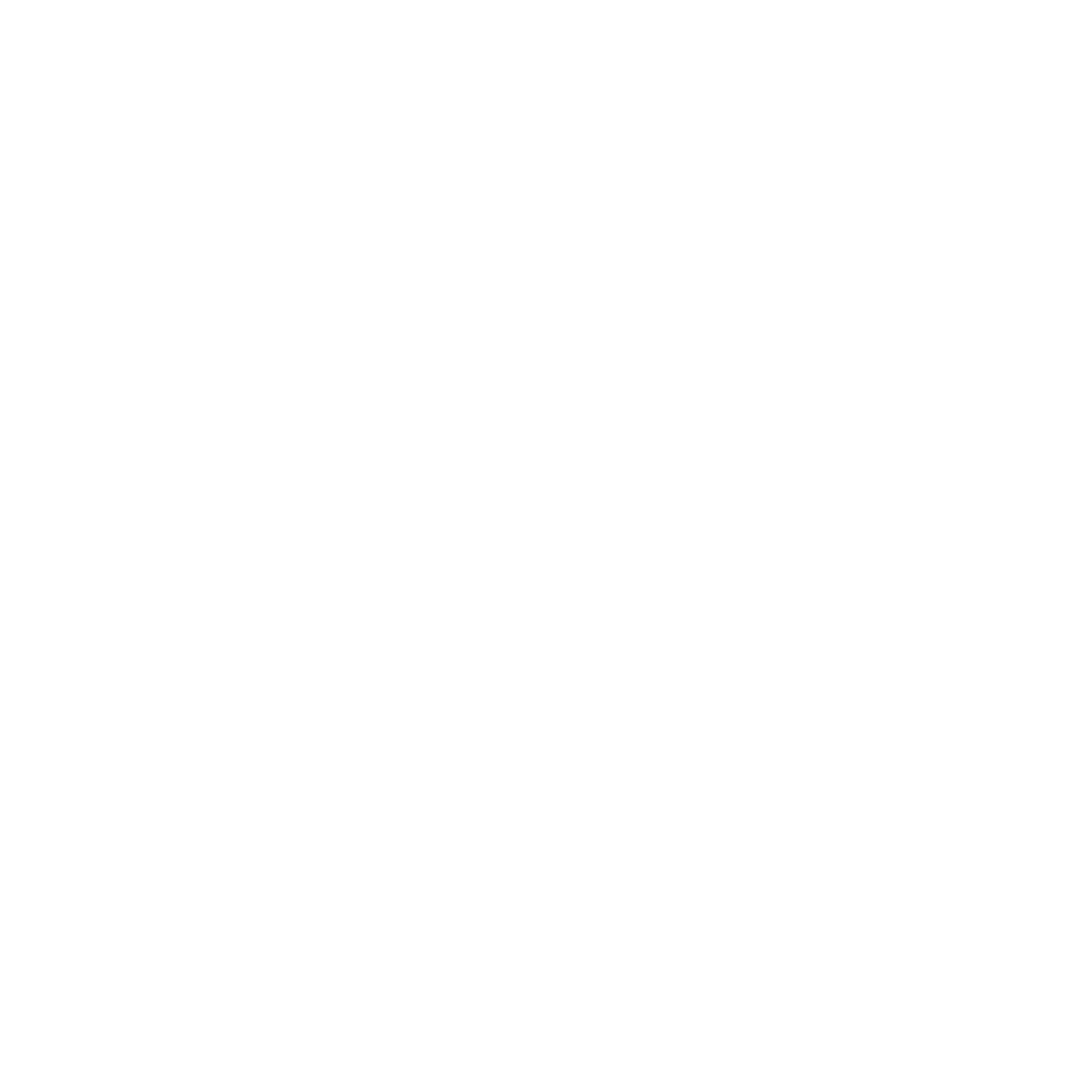 Monoline Sleeping Dog Logo #ffffff