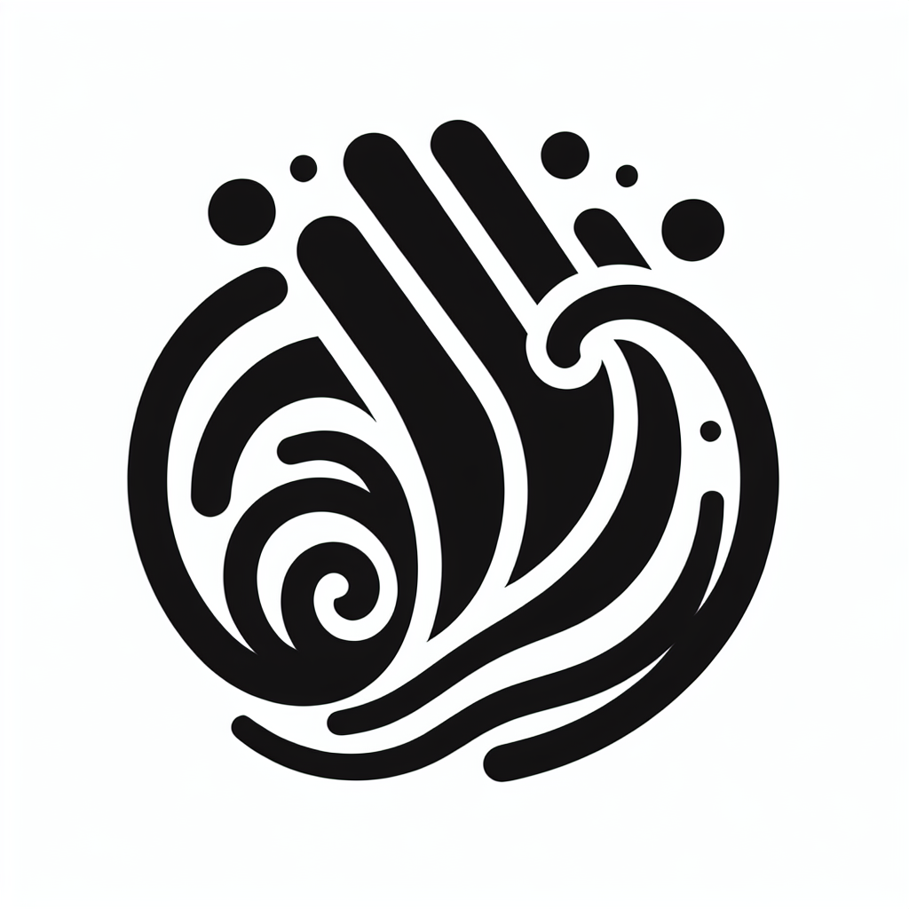 Hand Cleaning Service Logo