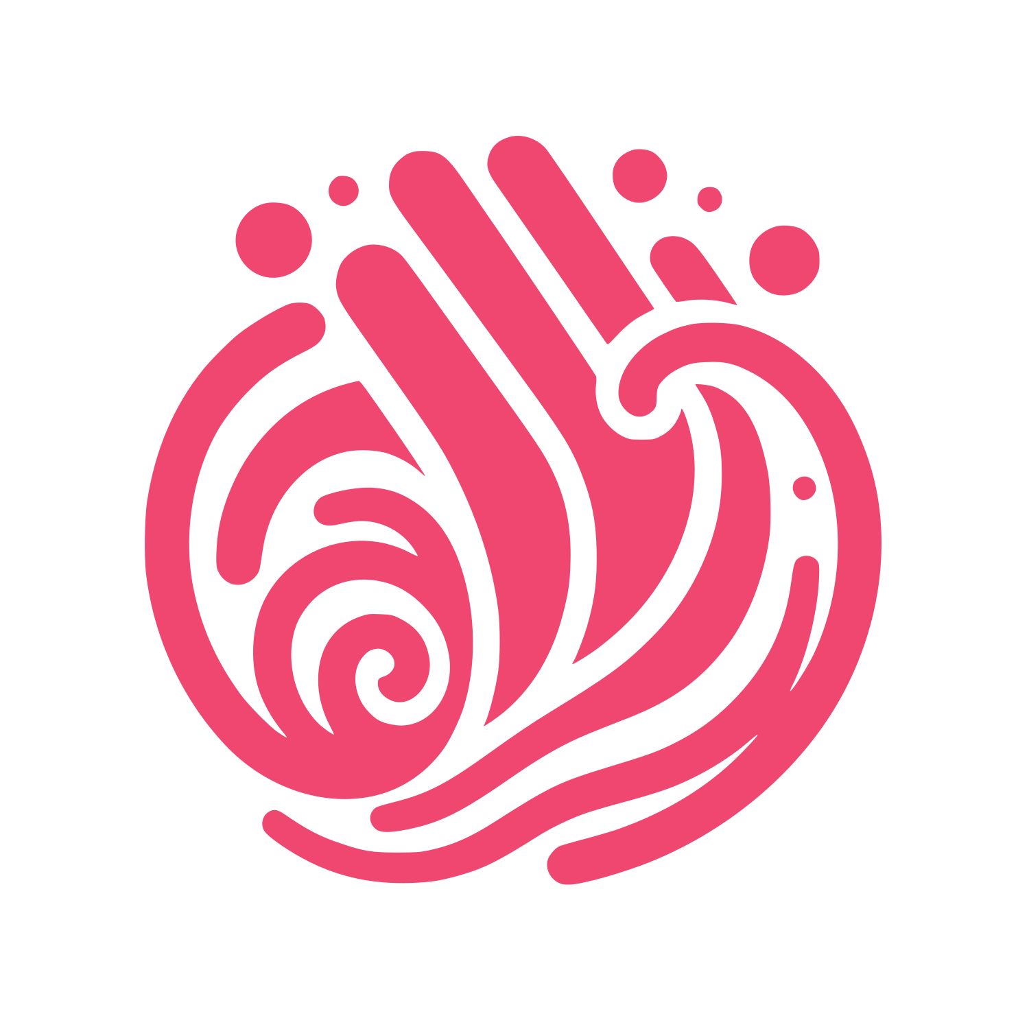 Hand Cleaning Service Logo #EF476F