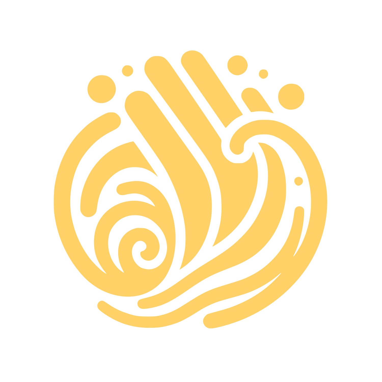 Hand Cleaning Service Logo #FFD166